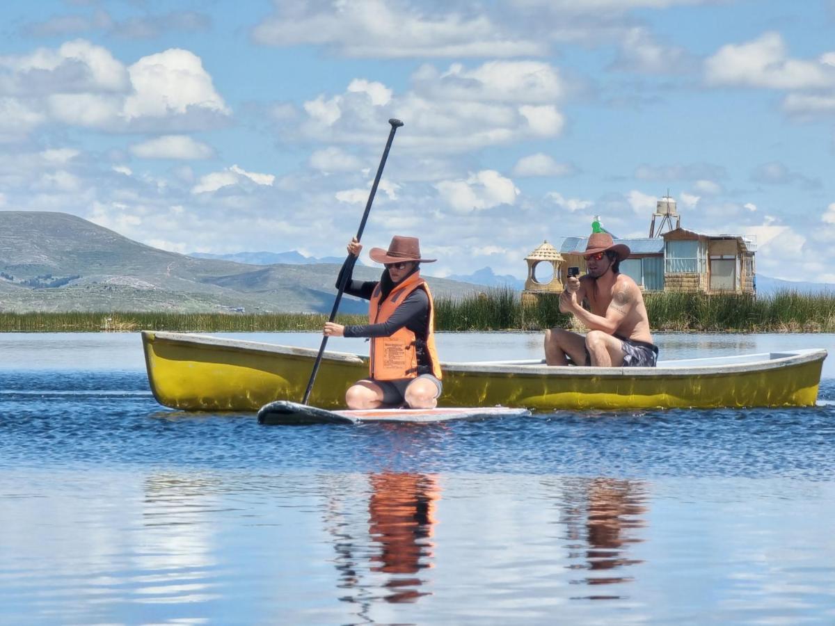 Uros Kay Pacha Lodge Пуно Екстериор снимка