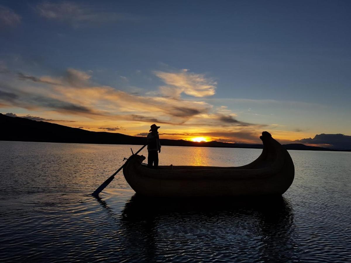Uros Kay Pacha Lodge Пуно Екстериор снимка