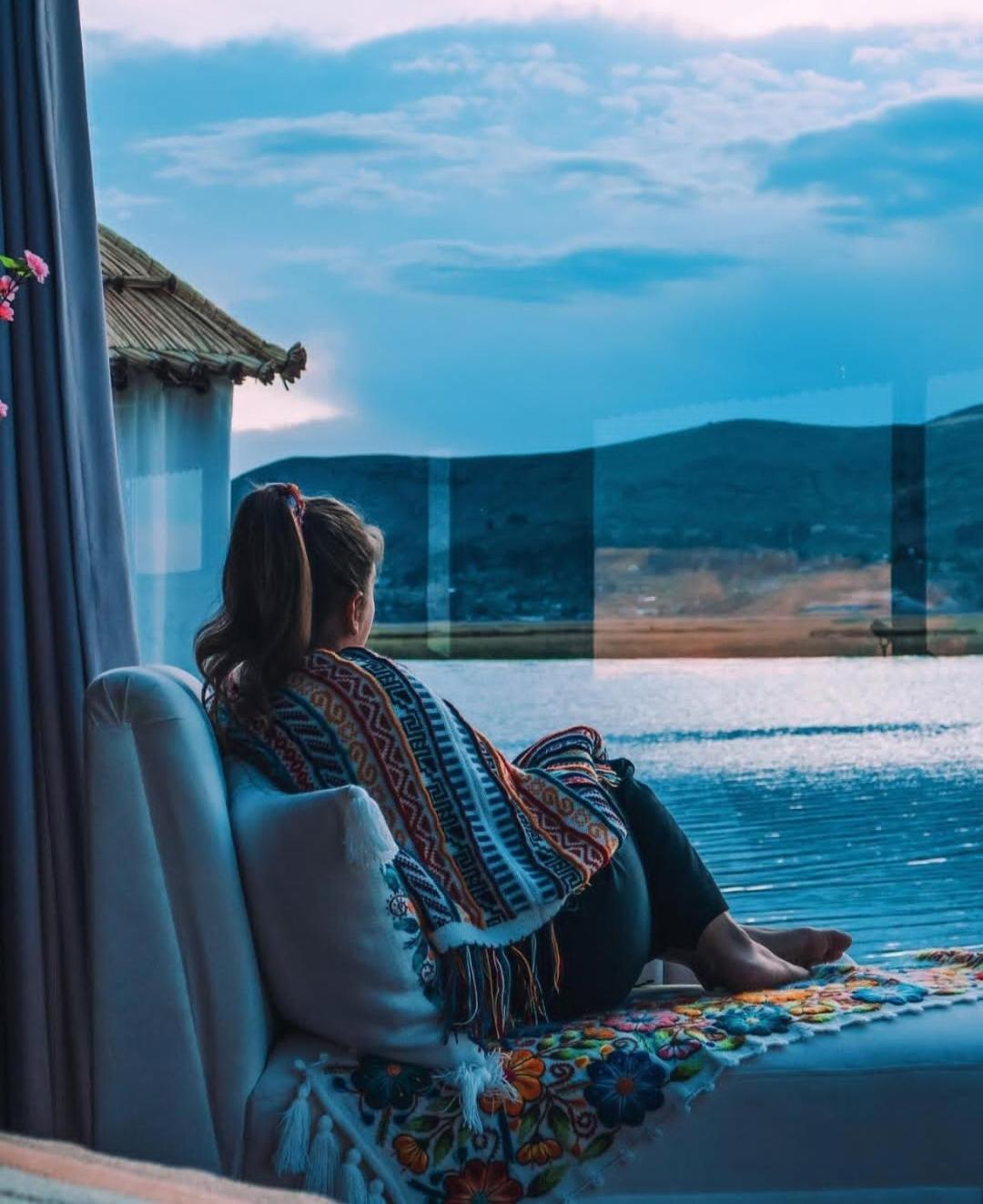 Uros Kay Pacha Lodge Пуно Стая снимка