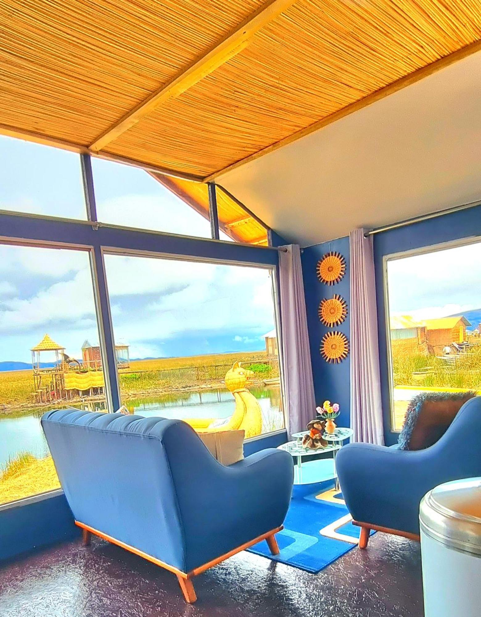 Uros Kay Pacha Lodge Пуно Стая снимка